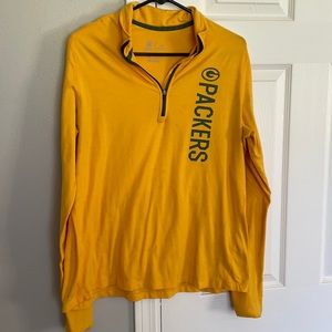 3/4 zip Packer shirt